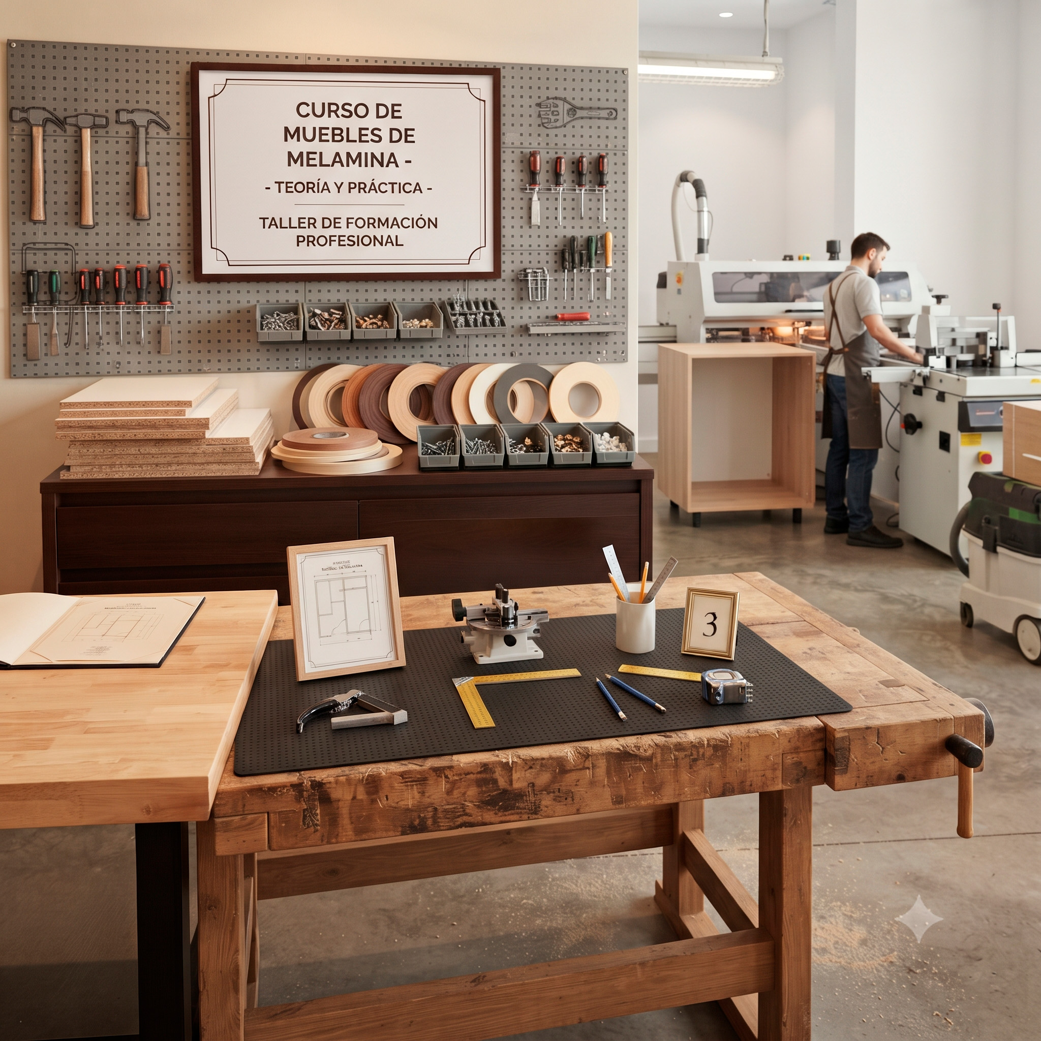 Curso de Muebles de Melamina